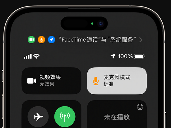 武侯苹果授权维修网点分享iPhone在通话时让你的声音更清晰 