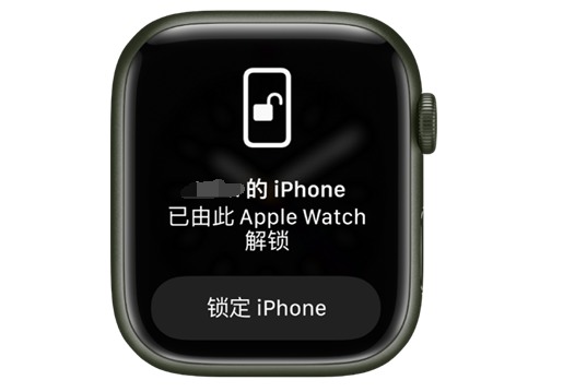 武侯苹果手机维修分享用 AppleWatch 解锁配备面容 ID 的 iPhone方法 