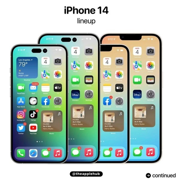 武侯苹果14维修分享iPhone 14全家福 