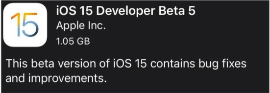 武侯苹果手机维修分享如何升级到iOS15.0 beta5 