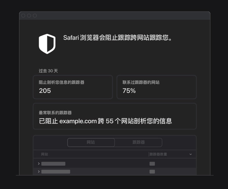 武侯苹果手机维修分享如何在 Safari 浏览器中查看和打开隐私报告 